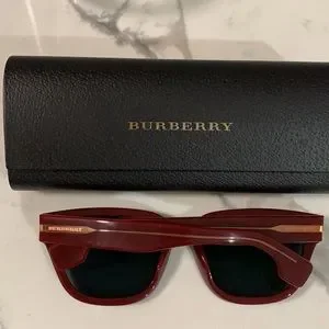 B 4277 3760/3H Burberry Square Bordeaux Sunglasses comes with a Burberry case. Burberry | Accessories | B 4277 3763h Burberry Square  main image 3